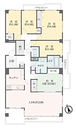 エステート福寿 5SLDKの間取図画像
