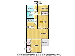 間取図画像 3LDK