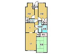 間取図画像 3LDK