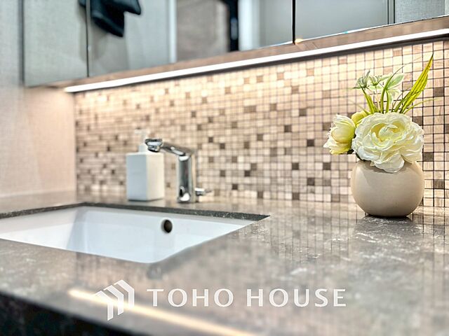 洗面 マンション広尾台 7階/-