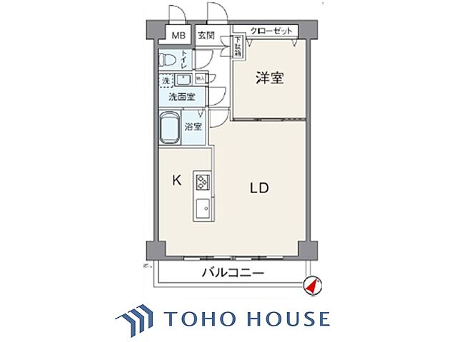 間取り イトーピア豊玉マンション 6階/-