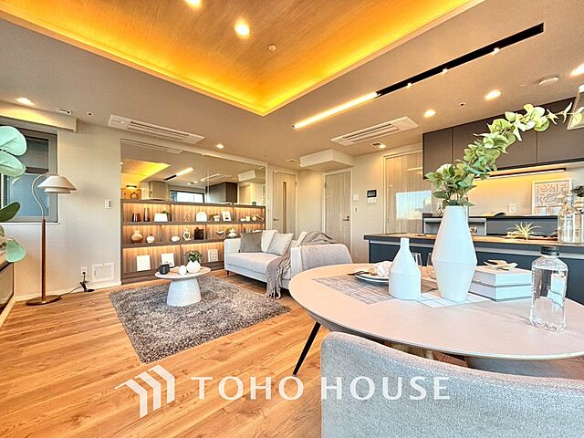 リビング/ダイニング カテリーナ三田タワースイート 28階/-