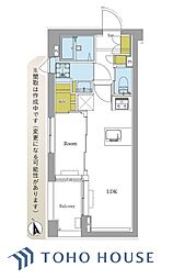 フォルス学芸大学ラクシーズ 1LDKの間取図画像