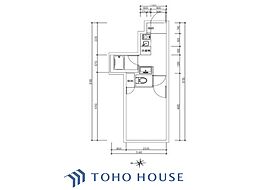 日神シルバープラザ大久保第2 1Kの間取図画像
