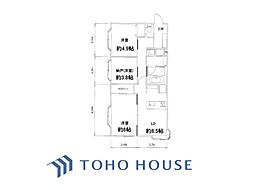 千早町ガーデンハウス 2SDKの間取図画像