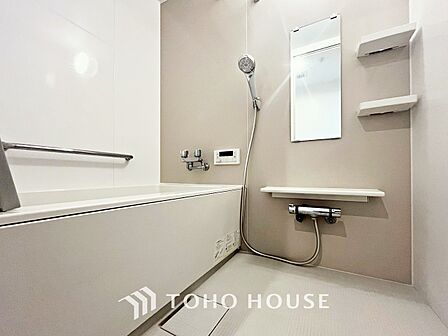 【BATHROOM】◆プライベートな空間◆simpleだからrelaxできるんです。こころもからだもキレイさっぱり。