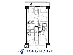 藤和シティホームズ荻窪駅前 3LDKの間取図画像