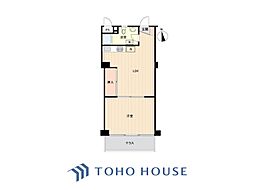 秀和奥沢レジデンス 1LDKの間取図画像