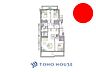 間取り：【Floor Plan】数字ではなく、ここから始まる暮らしの設計図。それぞれの時間と、重なり合う時間。動線や家具配置までイメージしやすい整った間取りです。
