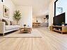 リビング/ダイニング：【Living Room】やわらかな光が差し込む午後。家具を配置することで、空間の広がりがより鮮明に。ここから始まる穏やかな日常を。※CGかこうしています。