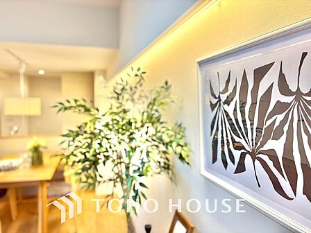 【LIVING】◆扉を◆開くとこの景色。家族の”おかえり”の声が聞こえてきそう。