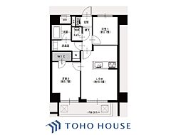 ワコーレ三軒茶屋 2LDKの間取図画像
