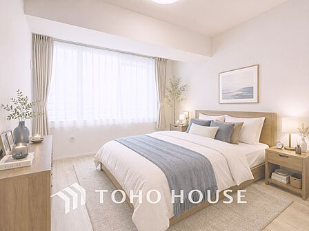 【PRIVATE ROOM】※この画像の家具の配置には、生成AIによる加工を施しております。なお、家具や調度品は、販売価格に含まれません。