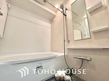 【BATHROOM】◆プライベートな空間◆simpleだからrelaxできるんです。こころもからだもキレイさっぱり。