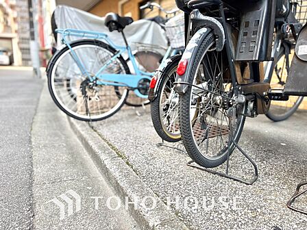 【BICYCLE PAEKING LOT】◆駐輪場◆快適な生活には欠かせない自転車。開放的な駐輪場がございます。