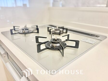 【KITCHEN】◆ワクワク◆開放的で機能性も高いシステムキッチン。お子様は毎日のご飯にワクワク!