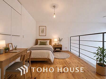 【PRIVATE ROOM】※この画像の家具の配置には、生成AIによる加工を施しております。なお、家具や調度品は、販売価格に含まれません。