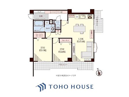 【間取図】