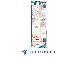 デュオステージ中野 1LDKの間取図画像