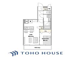 レーベンハイム大塚弍番館 1LDKの間取図画像