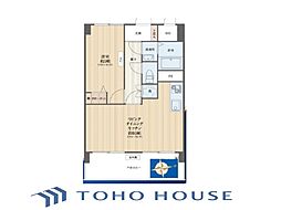 高井戸永谷マンション 1LDKの間取図画像