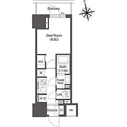 コンフォリア東上野 1Kの間取図画像