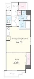 Graceland 1LDKの間取図画像