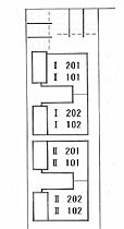 Ｚｅｐｈｙｒ　I，II 2102 ｜ 福井県あわら市舟津48－3－1（賃貸マンション2K・1階・43.01㎡） その3