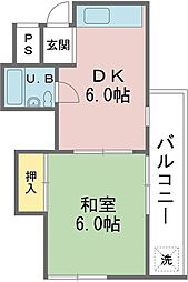 コーポ春日野 2階/203