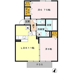 クレール森田　A 1階