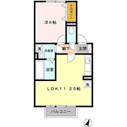 クレール森田 B 2階