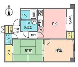 ハピネスMARUKOI 2階/202