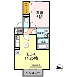 メゾン定正 B 1階