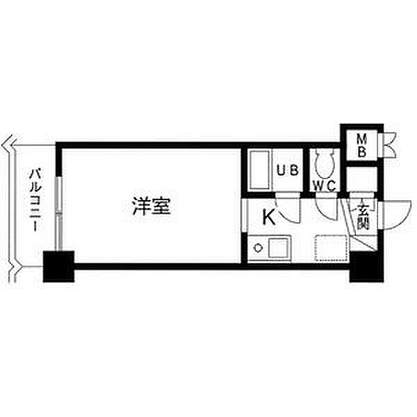 第7フクマルビル 303｜愛知県名古屋市中区正木４丁目(賃貸マンション1K・3階・22.91㎡)の写真 その2