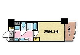 プレサンス金山グリーンパークス 1202 ｜ 愛知県名古屋市中区平和１丁目（賃貸マンション1K・12階・21.09㎡） その2