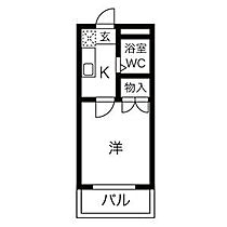 NF GRAN 高畑 204 ｜ 愛知県名古屋市中川区法華１丁目（賃貸マンション1K・2階・17.11㎡） その2