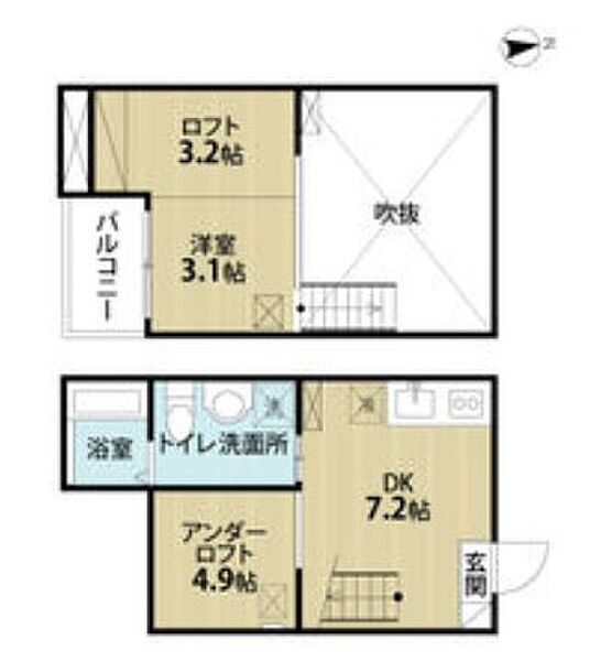 サンエイブリッジI(サンエイブリッジワン) 101｜愛知県名古屋市中村区猪之越町１丁目(賃貸アパート1R・1階・22.90㎡)の写真 その2