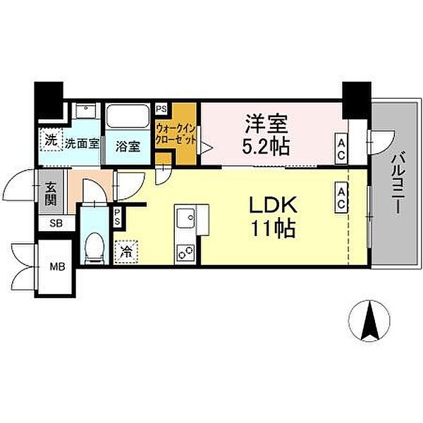 （仮）D-room亀島 603｜愛知県名古屋市中村区亀島２丁目(賃貸マンション1LDK・6階・40.12㎡)の写真 その1