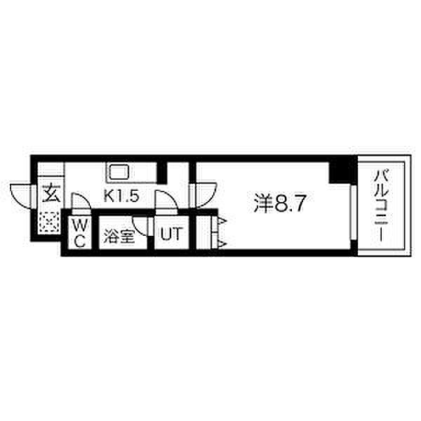 ヴァンキッシュ 1101｜愛知県名古屋市東区泉１丁目(賃貸マンション1K・11階・29.83㎡)の写真 その2