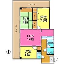 マイルストーン泉 6C ｜ 愛知県名古屋市東区泉２丁目（賃貸マンション3LDK・6階・77.00㎡） その2