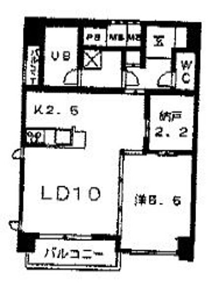 AQUA　STAGE1 702｜愛知県名古屋市西区上名古屋３丁目(賃貸マンション1SLDK・7階・45.00㎡)の写真 その2