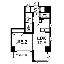 フォートイースト筒井 903 ｜ 愛知県名古屋市東区筒井３丁目（賃貸マンション1LDK・9階・41.22㎡） その2