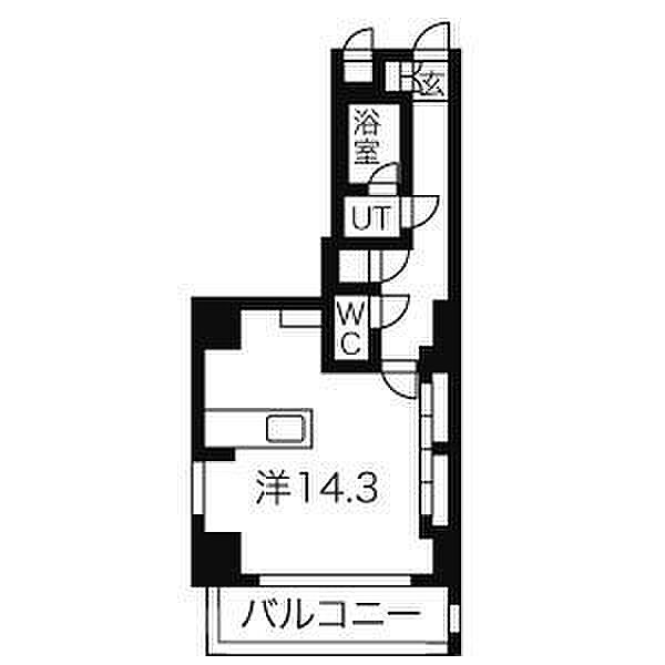 スタジオスクエア大須 201｜愛知県名古屋市中区大須１丁目(賃貸マンション1R・2階・40.21㎡)の写真 その2