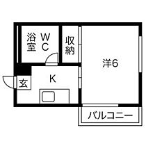 ハートイン平田 3A ｜ 愛知県名古屋市西区城町（賃貸マンション1K・3階・20.00㎡） その2