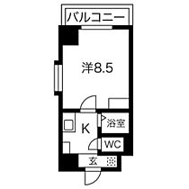 ルミナス名駅 102 ｜ 愛知県名古屋市中村区名駅５丁目（賃貸マンション1K・1階・24.85㎡） その2