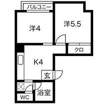 ストーク白菊 3B ｜ 愛知県名古屋市西区枇杷島３丁目（賃貸マンション2K・3階・28.05㎡） その2