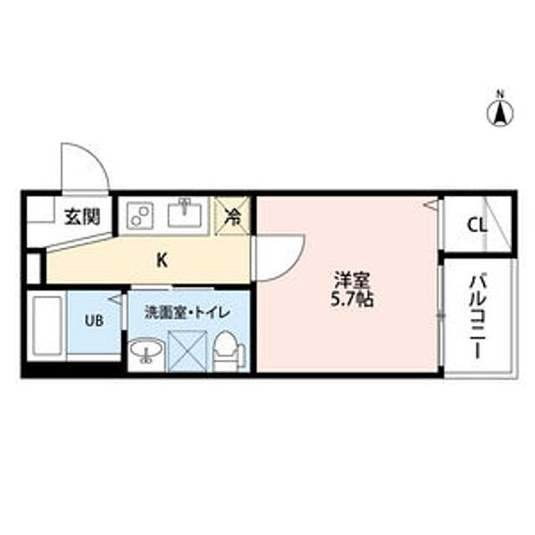 コンフォルテ藤江(コンフォルテフジエ) 103｜愛知県名古屋市中村区藤江町３丁目(賃貸アパート1K・1階・21.90㎡)の写真 その2