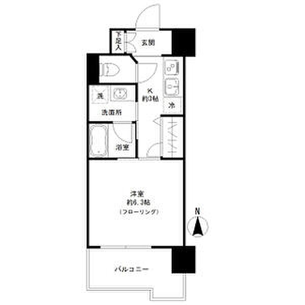 セシオン太閤 502｜愛知県名古屋市中村区太閤３丁目(賃貸マンション1K・5階・24.28㎡)の写真 その2