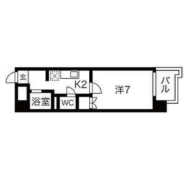 エトワール大島 506｜愛知県名古屋市中区丸の内１丁目(賃貸マンション1K・5階・24.05㎡)の写真 その2