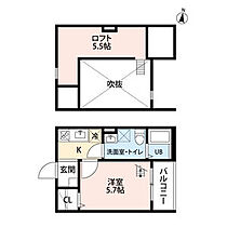 Pastoso　K(パストーソケー) 201 ｜ 愛知県名古屋市中村区北畑町３丁目（賃貸アパート1K・2階・21.77㎡） その2